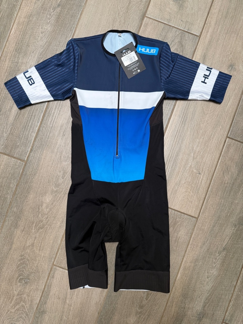Men's Blue Gradient Tri Suit